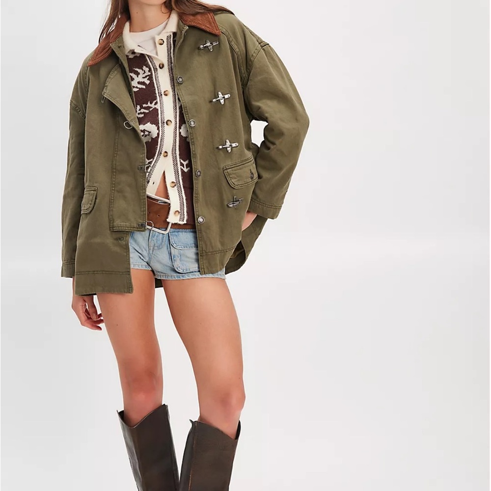 Free People - We The Free Denim Barn Coat